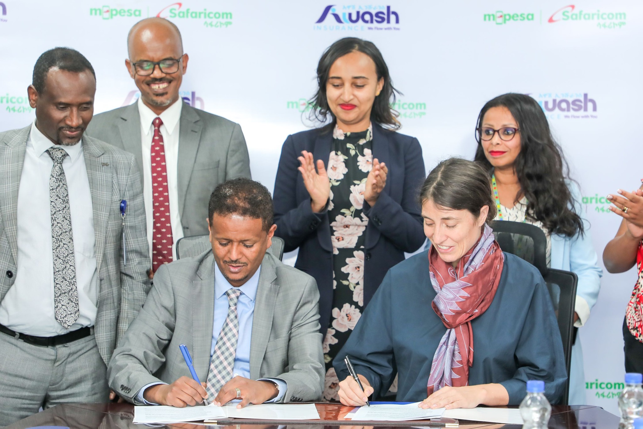 Awash Insurance signed a partnership with Safaricom M-PESA to Enhance Digital Payment Solutions for Insurance Services